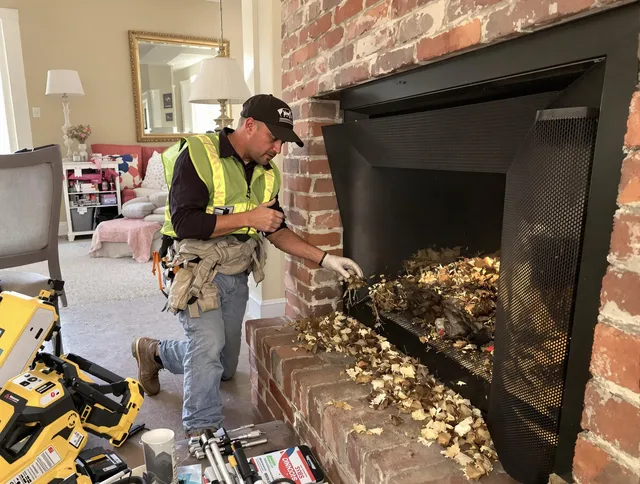 Safe screening installation by Lancaster Chimney Sweep in Lancaster, OH