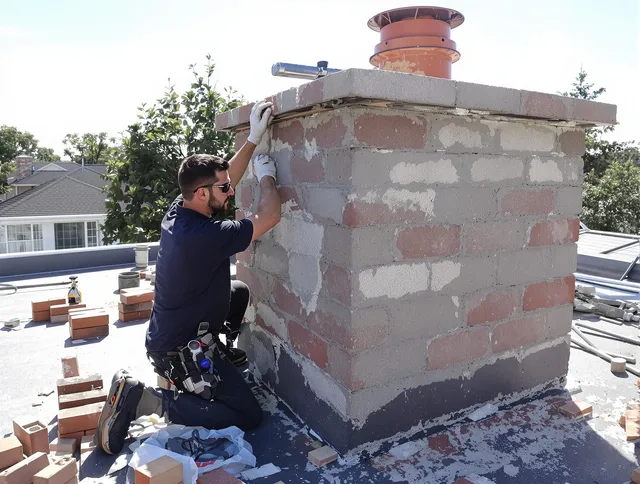 Advanced chimney repair process by Lancaster Chimney Sweep in Lancaster, OH